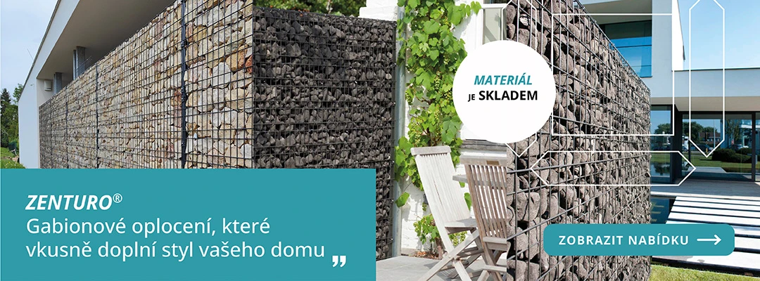 Gabionové oplocení Zenturo skladem