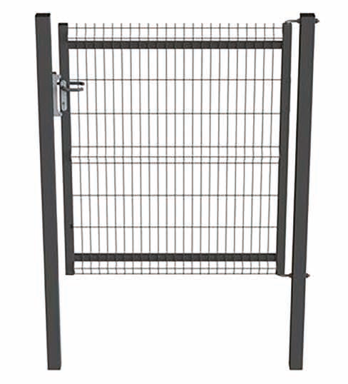 Detail jednokřídlé branky Egidia 3D Privacy